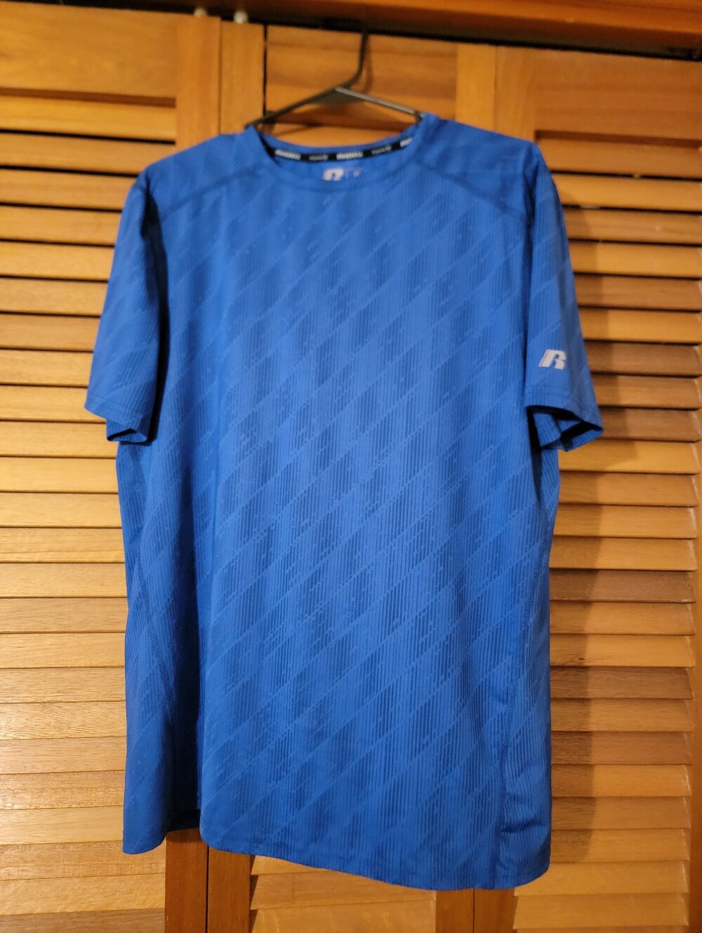Russell Athletic Short Sleeve Crew in Royal Blue